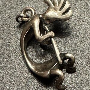 925 Sterling Silver Kokopelli Pendant